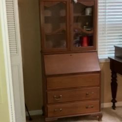 Antique Secretary Desk And drawers 