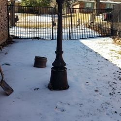 5 Arm Electric Lamp Post