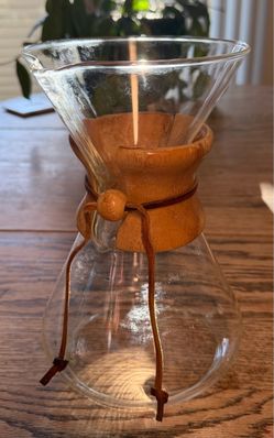 Chemex 8 Cup Glass Pour Over Coffee Maker
