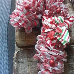 Candy Cane Wreath 