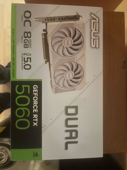 ASUS GeForce RTX 5060 Dual OC Edition 8GB GDDR7 – Brand New Sealed