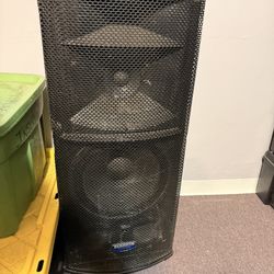 Two Mackie Speakers 