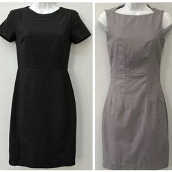 womens sheath dress lot of 2 - HM/Banana Republic size XS/ S