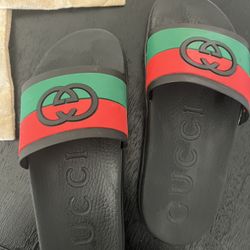 Men’s Gucci INTERLOCKING G SLIDE SANDAL - Size 11 - Used 