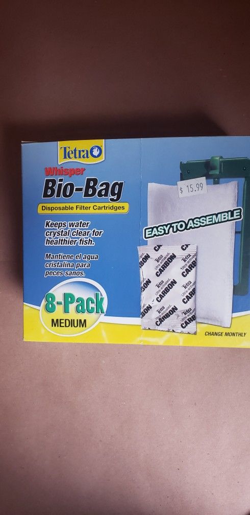 Aquarium filters, Bio-bag. New