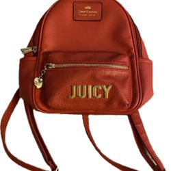 Juicy Couture Faux Leather Backpack [$15]