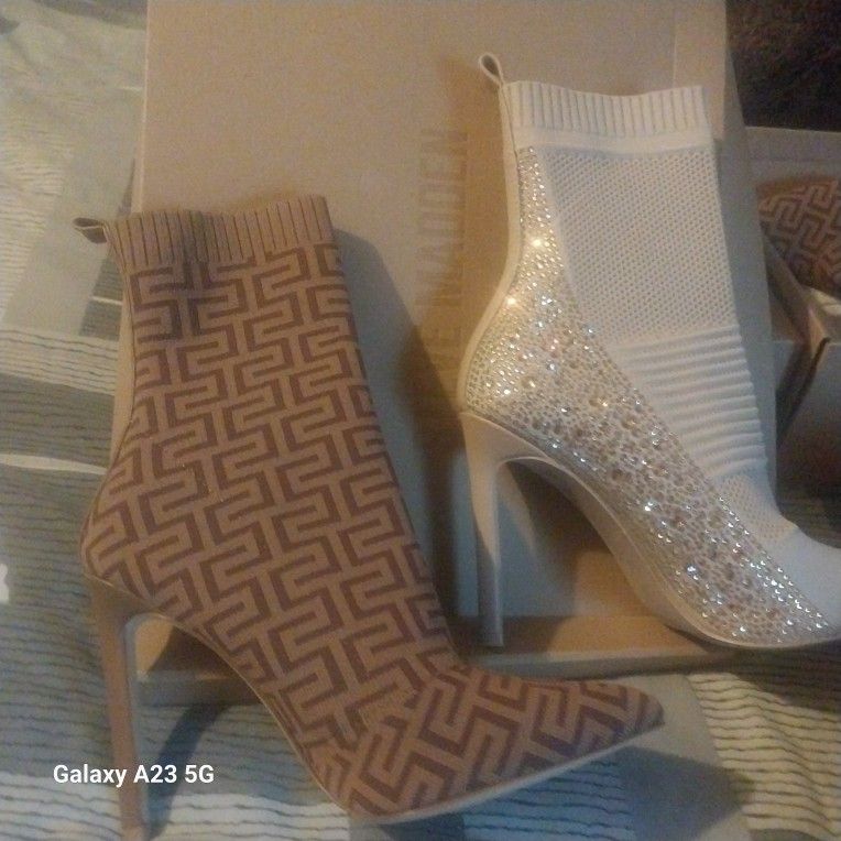 BLACK HEELS SIZE 9 And 2 STEVE MADDEN BOOTIES
