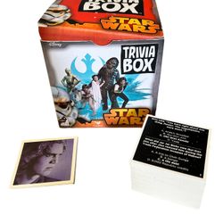 Disney Star Wars Trivia Box Cardinal 209 Cards