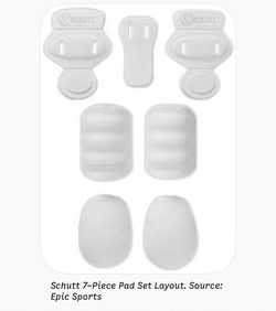 Schutt Sz Youth Football 7-Piece Pad Set