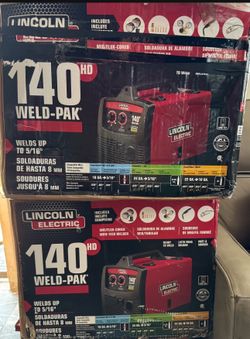 Lincoln Electric 140 Amp Weld Pak 140 HD MIG Wire Welder w/Magnum 100L Gun,