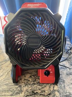 Milwaukee M18 18-Volt Lithium-Ion Cordless Jobsite Fan - Tool Only (0886-20)