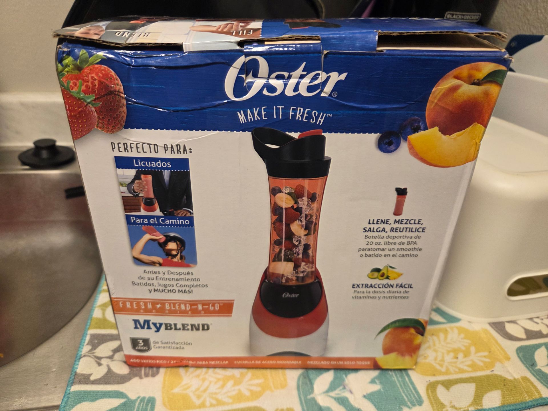 Oster Sports Bottle Blender 20oz New