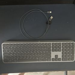 Logitech - MX Keys S Universal Full-size Wireless Scissor Keyboard for PC and Mac with Backlit keys - Black