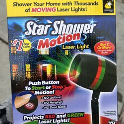 Star Shower Laser Motion Christmas Lights