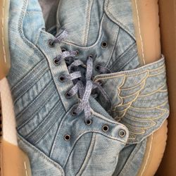 Jeremy Scott “Denim” Wings Rare!!!