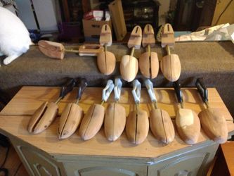 6 Shoe Stretchers Wo9d Vintage