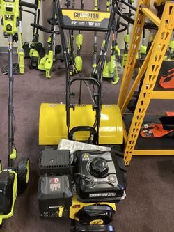 Champion Gas Power Self Propelled Tiller $690