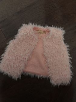 Girls pink vest