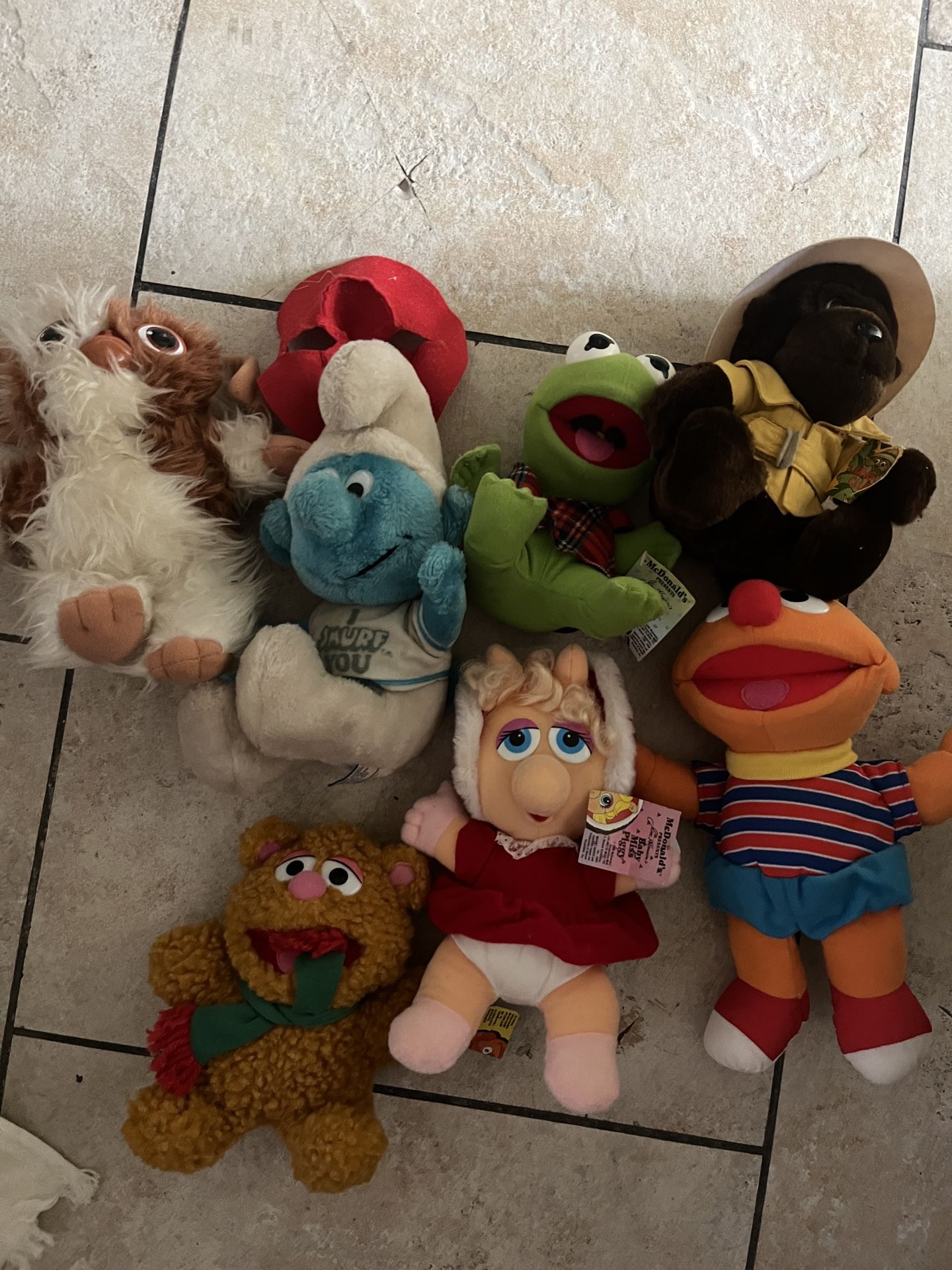 80s Stuffed Characters Toys