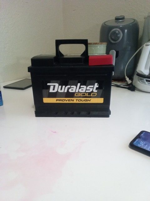 Duralast Gold Proven Tough Car Battery & Premium Gold Brake Pads