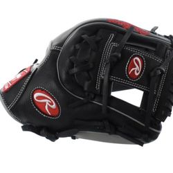 Rawlings Gamer Series 11.5" Black Leather Baseball Glove Mitt G314-2bg