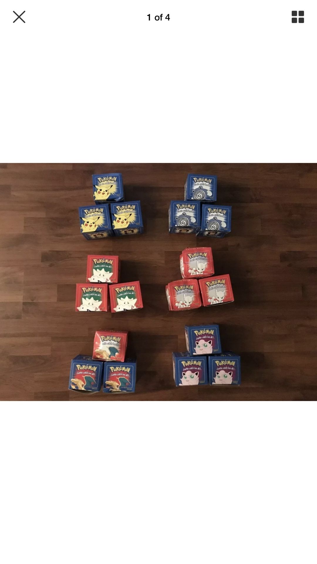 23k gold plated Pokemon card complete set