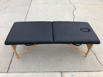 Portable massage table