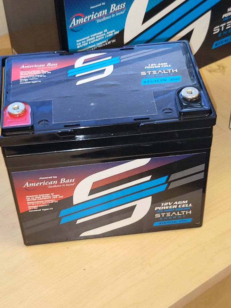 American Bass Battery 35amp H