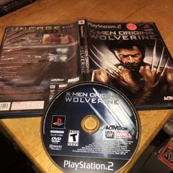 PS2 Game X-Men Origins Wolverine 