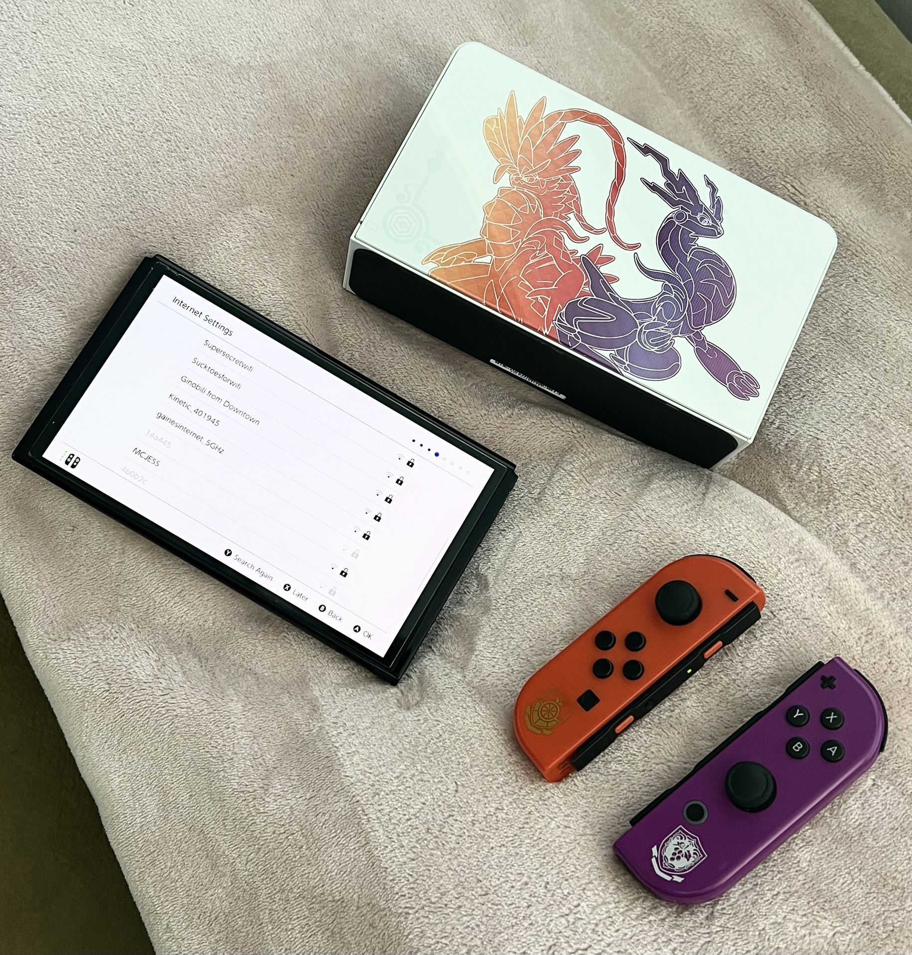 Nintendo Switch OLED Scarlet and Violet Edition
