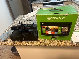 Original Xbox Console with Xbox 360 Kinect and Xbox One Box
