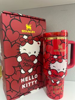 Red hellokitty stanley 40oz