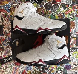 Sz 9.5- Jordan 7- Cardinal