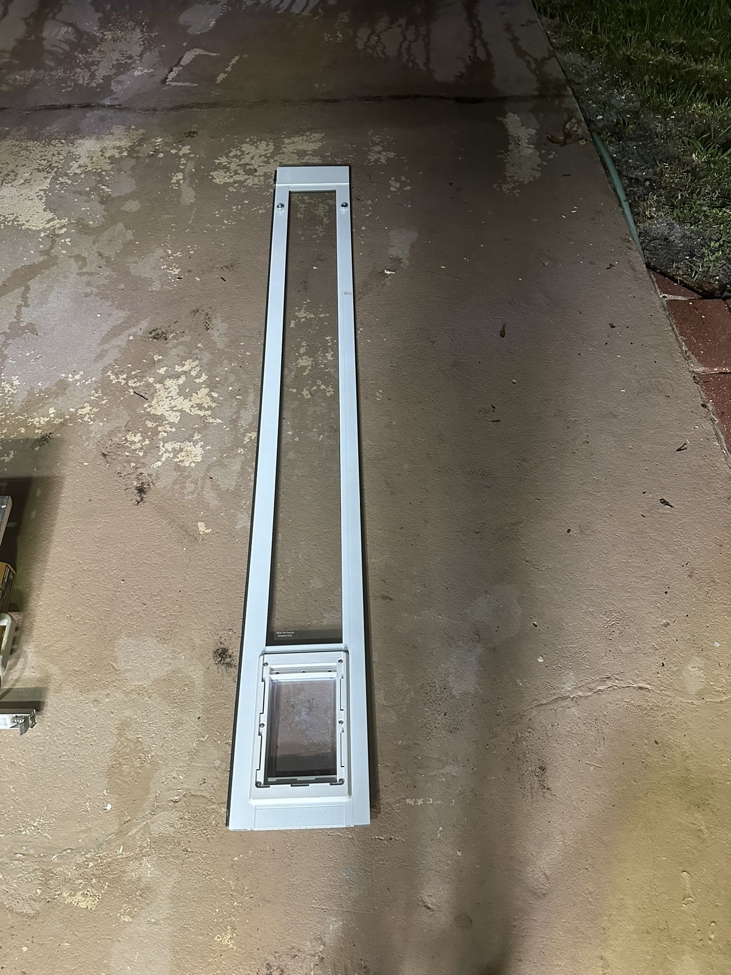 Pet door sliding glass door insert for your small dog or cat