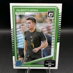 2025-26 Panini Donruss FIFA WORLD CUP MEXICO Gilberto Mora Rookie Card