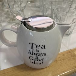 Small Tea Kettle With Strainer 