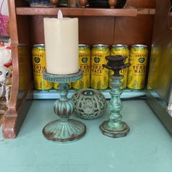 3 Candle Holders