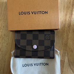 Louis Vuitton Pre-owned Women's Leather Wallet - Black - One Size