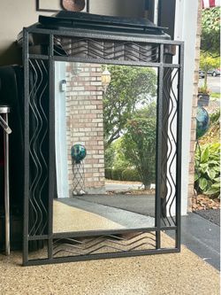 Very Stylish Black Trim Mirror 40x30