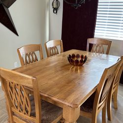 Dining Table 6 Chairs