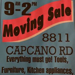 Moving sale San Diego 
