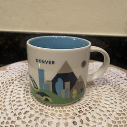 Starbucks - You Are Here Collection - Denver - 2015 Collector Coffee Mug  Cup