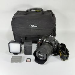Nikon D90 Digital SLR Camera w/ DX AF-S 18-105mm f/3.5-5.6G Lens with 32GB Card