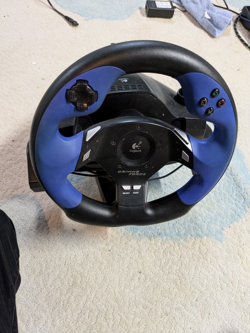 Logitech Racing Wheel For PlayStation 2