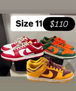 Nike dunks size 11 used still good shape