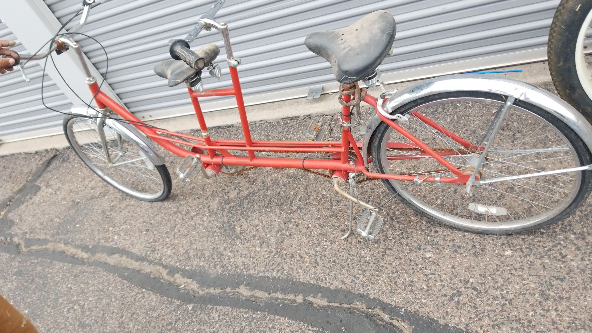 Old 2 seat bicycle