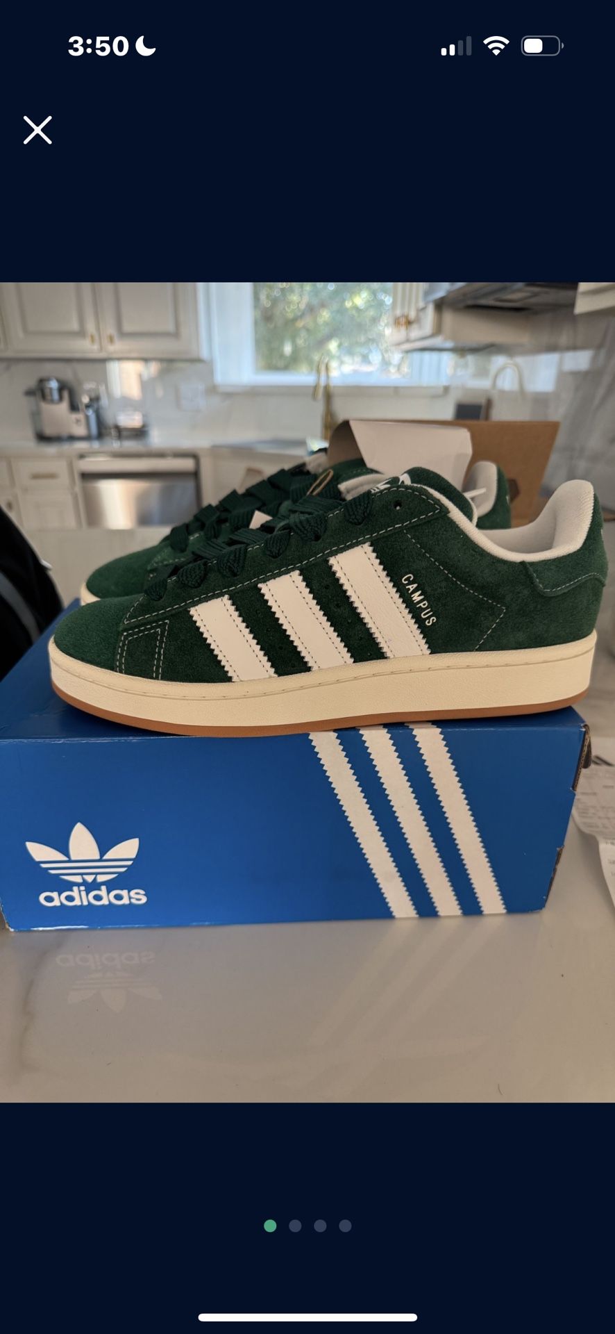 adidas campus 00s green 