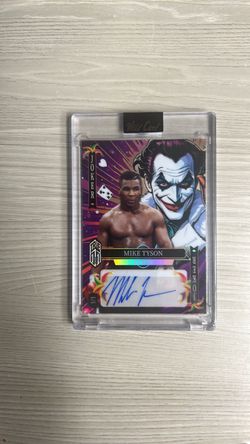 Autograph Mike, Tyson Card 1/1