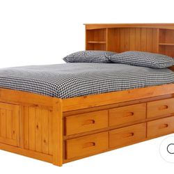 Solid Wood Full SIZE Bed (Payed over 1,000)