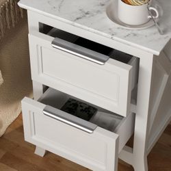 10 Pack 5 Inch Finger Pulls Brushed Nickel Handles for Cabinets Silver Dresser Pulls Edge Tab Drawer Hardware for Kitchen Cupboard